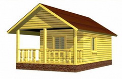 проект бани из бруса